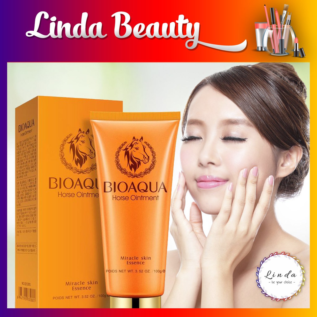 Dầu tẩy trang kiêm rửa mặt Ngựa của Bioaqua hàng nội địa Trung