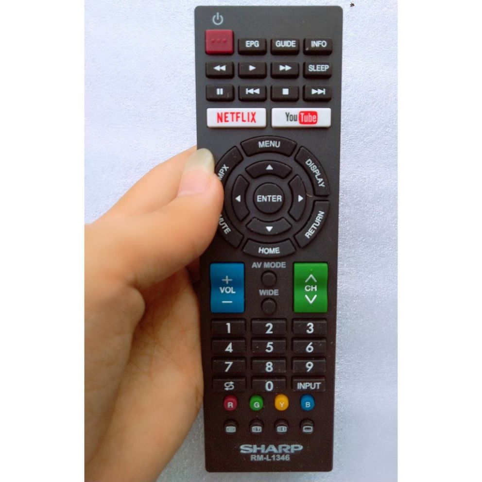 Remote Điều Khiển Tivi Sharp Smart