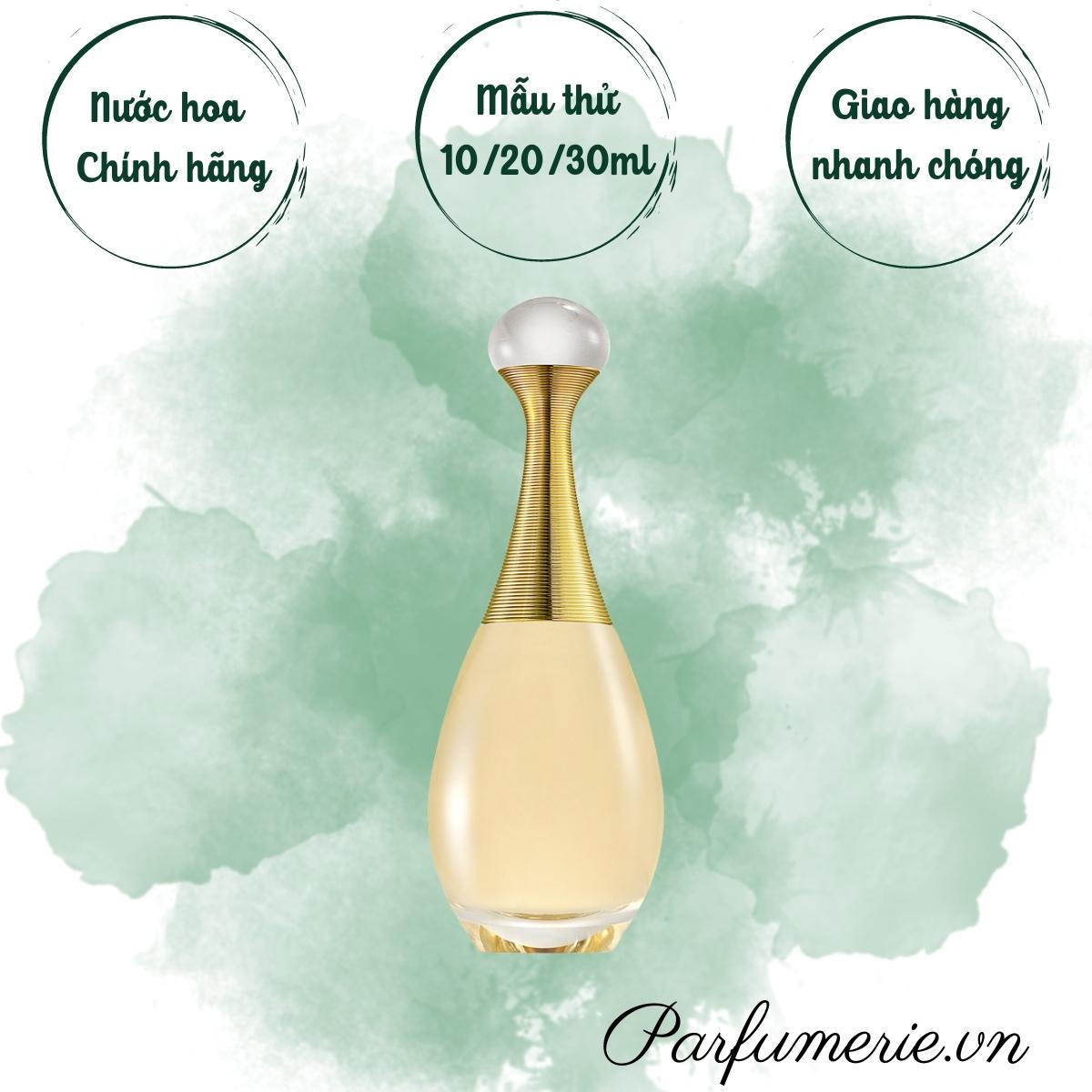 Mẫu thử Nước hoa J'ADORE Edp; Nước hoa nữ quyến rũ, gợi cảm, sang trọng