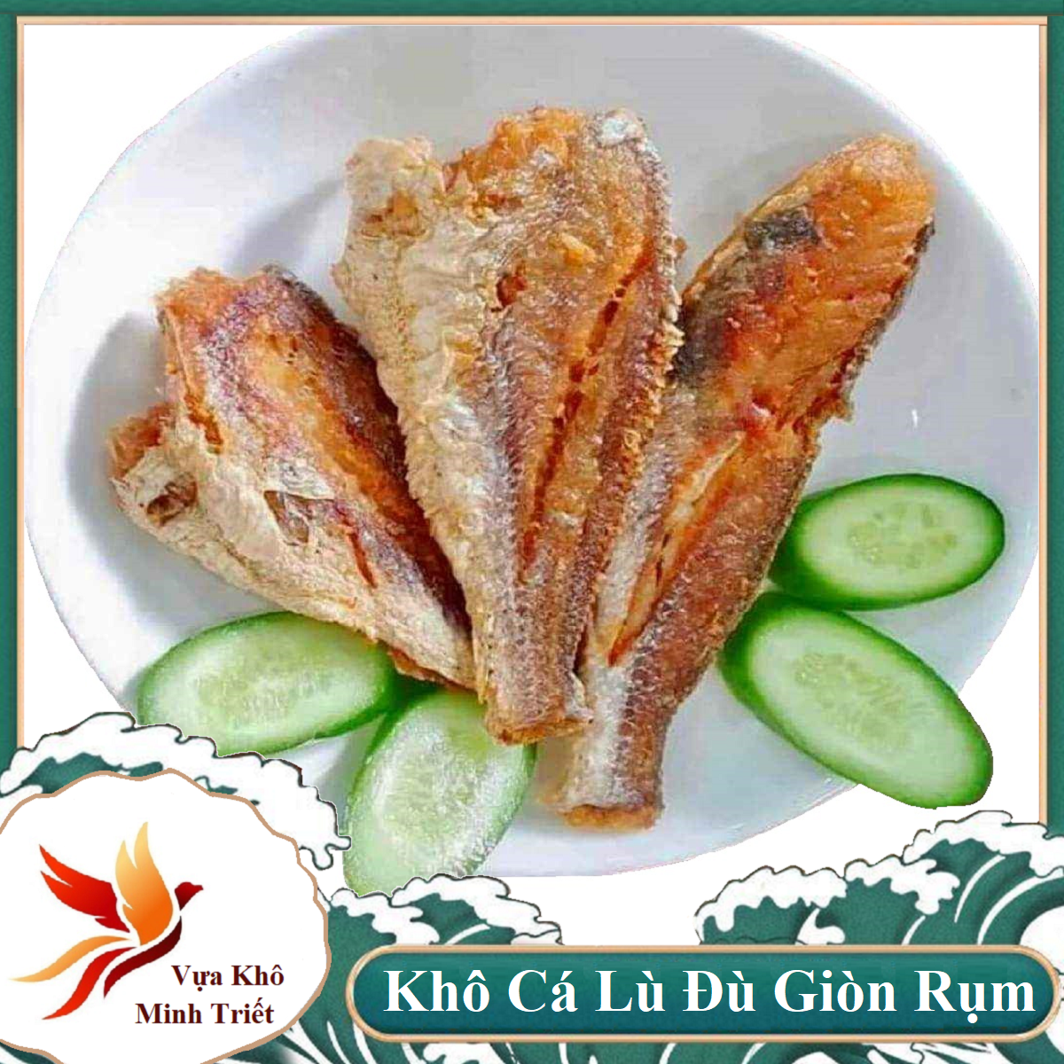 KHÔ CÁ ĐÙ NHỎ TƯƠI NGON 1KG VỰA KHÔ MINH TRIẾT-Làm thủ công gia truyền làng biển. Chiên hoặc nướng ăn ngon.-Vựa Khô Minh Triết