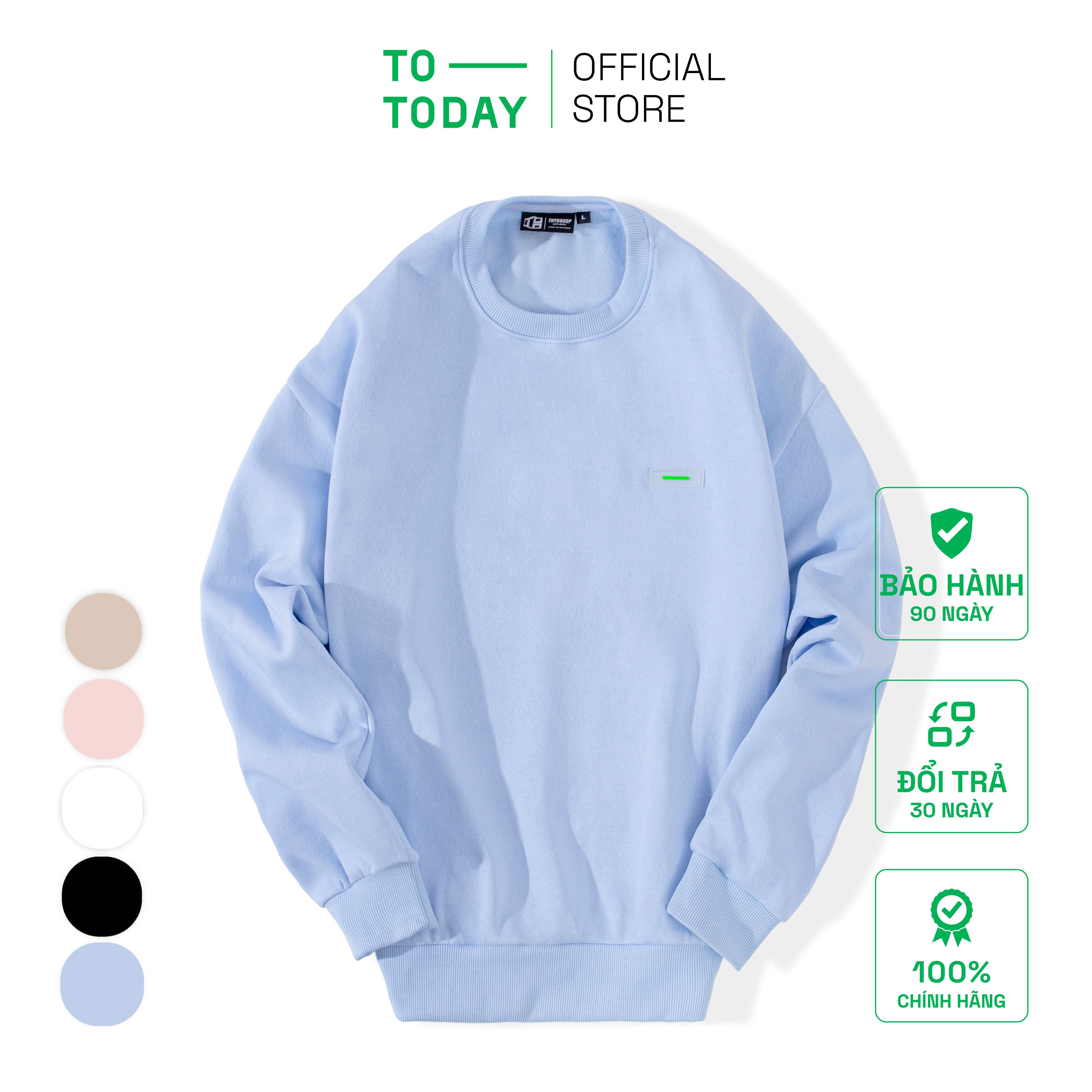 Áo sweater totoday simple atd06201
