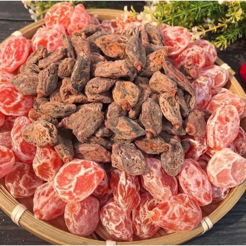500Gr Ô Mai Xí Muội Đỏ Mix Xí Muội Mơ Siêu Ngon
