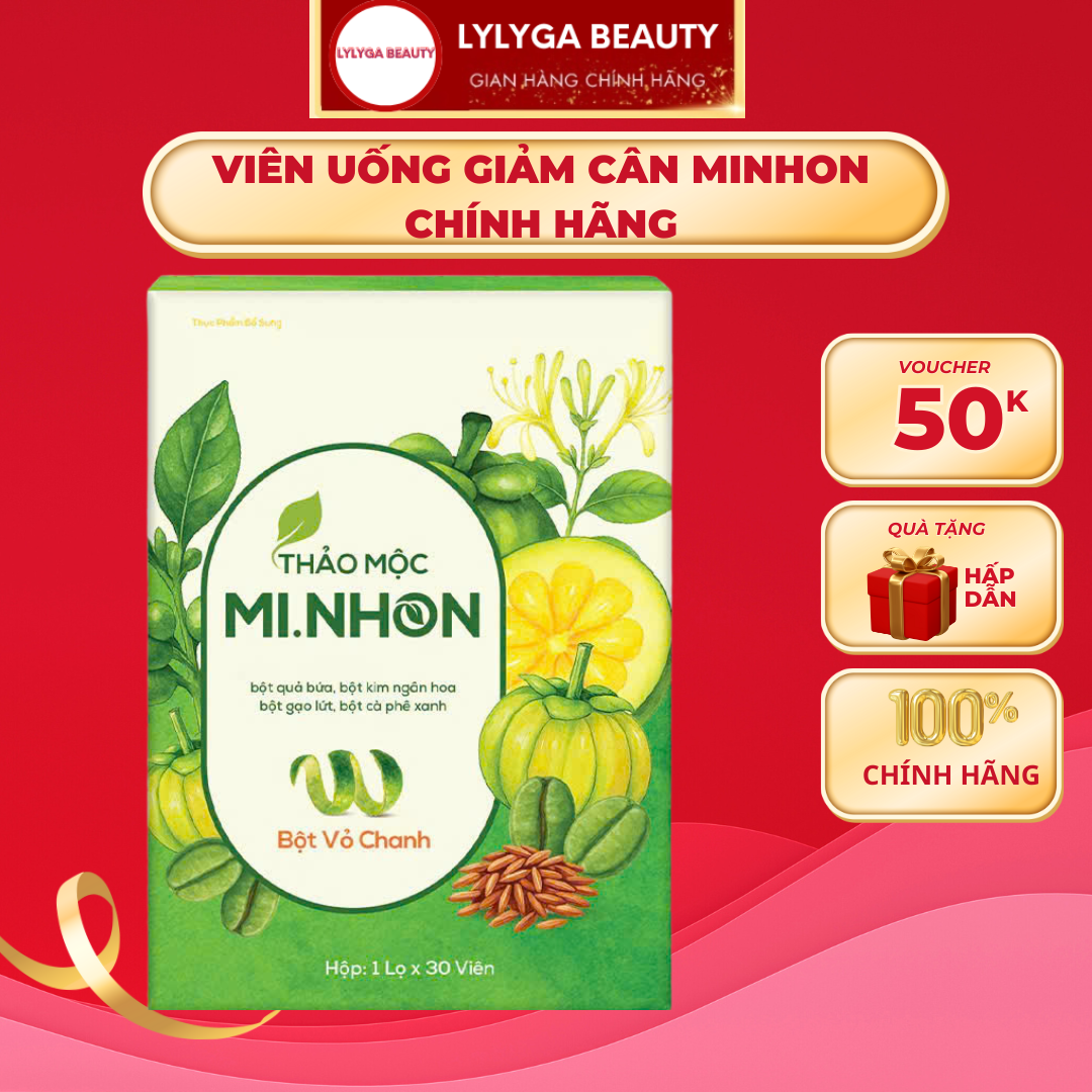  Thảo Mộc Giảm Cân Mi Nhon Chính Hãng Giảm Cân An Toàn Cho Mọi Cơ Địa Giảm Cân Vip X2 - MINHON  TIẾN HẠNH MẪU MỚI  