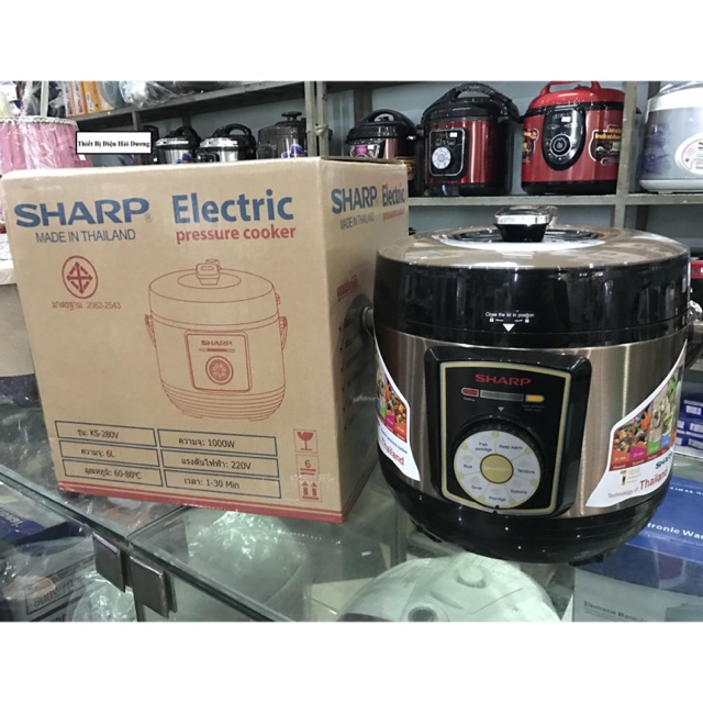 Nồi Áp Suất Đa Năng Quai Xách Sharp Ks-280V