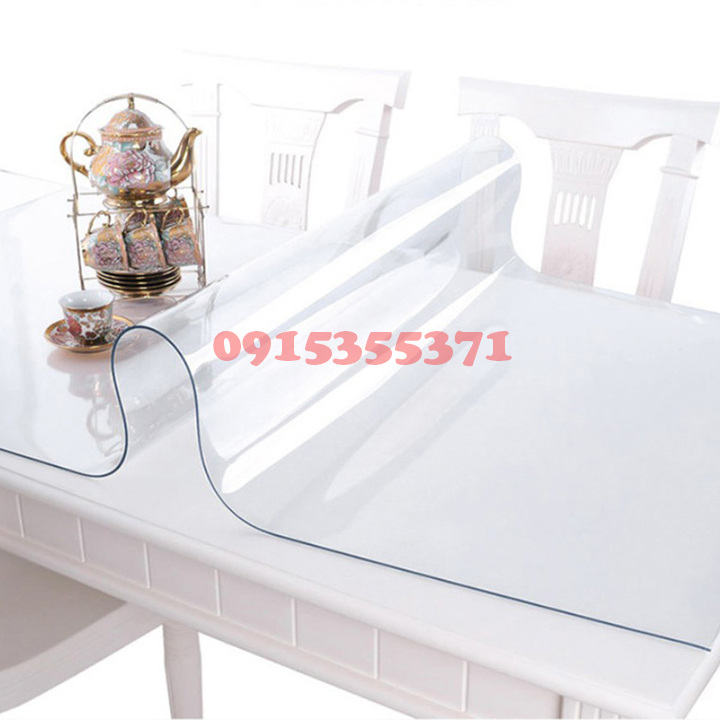 [HCM]Tấm nhựa PVC trong suốt (dày 2mm x khổ 1.2m) khan trai ban, Tấm lót sàn cao su