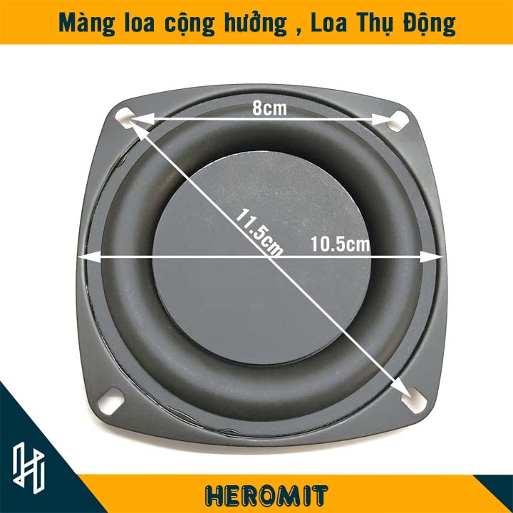 Màng loa cộng hưởng , loa bass thụ động 4 inch