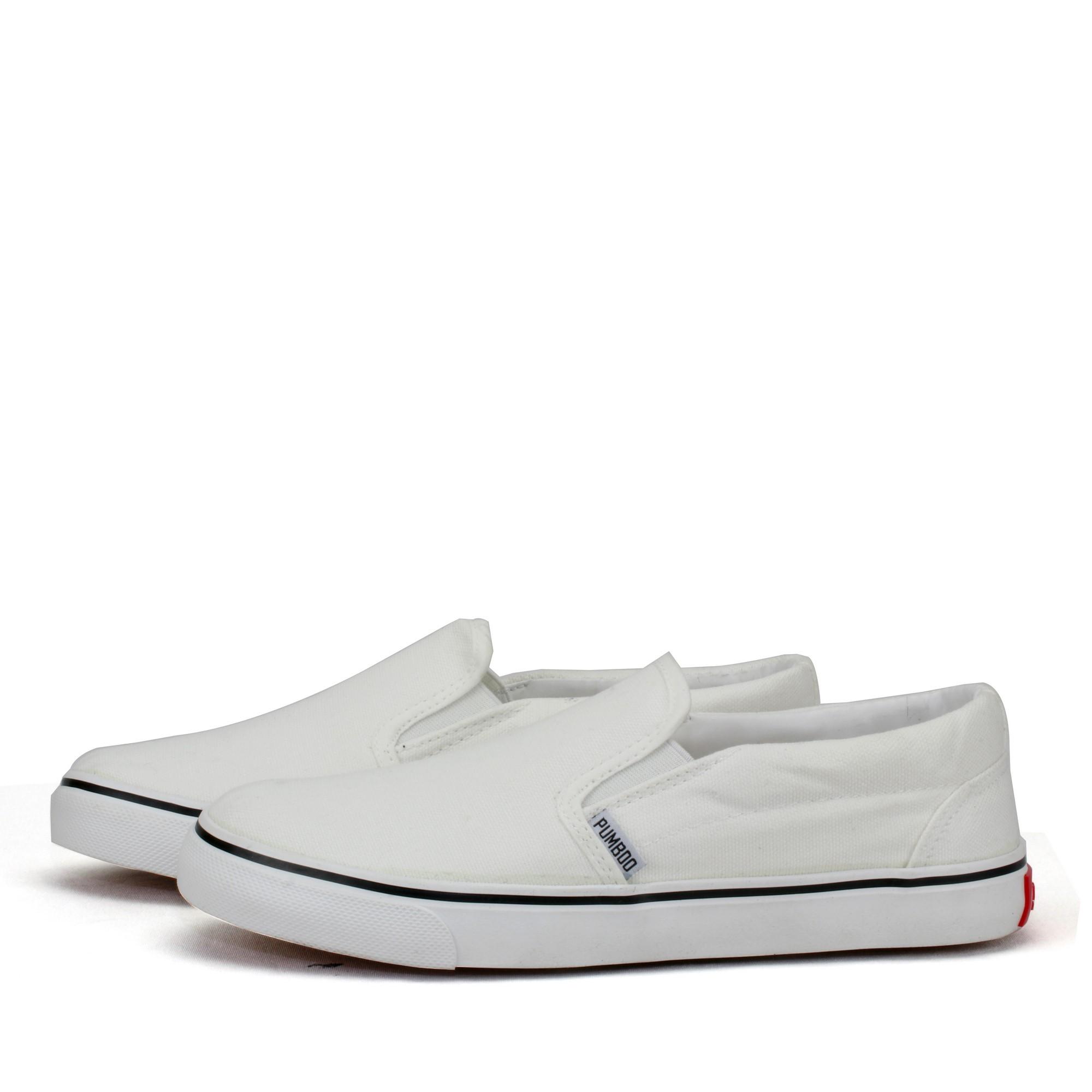 Giày Lười Nữ PP Trắng