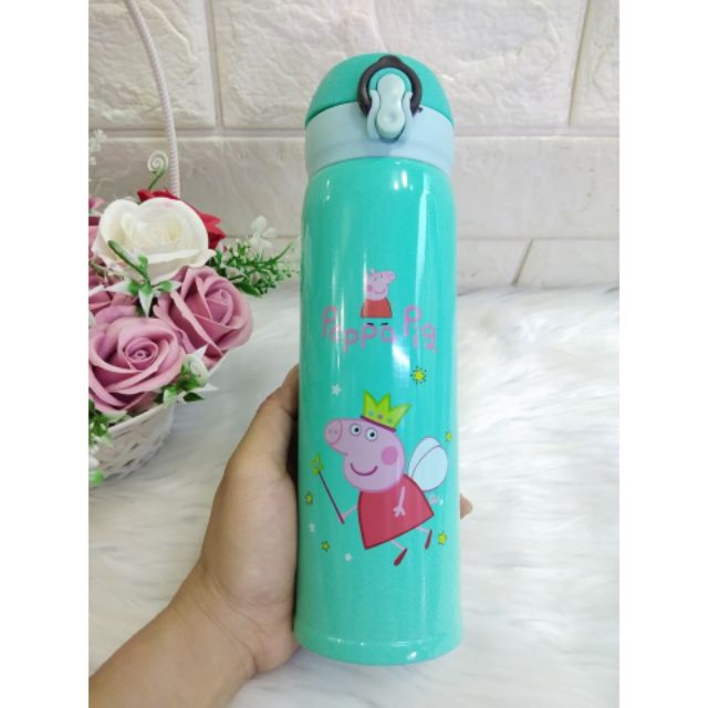 Bình nước giữ nhiệt heo pepa xinh xắn