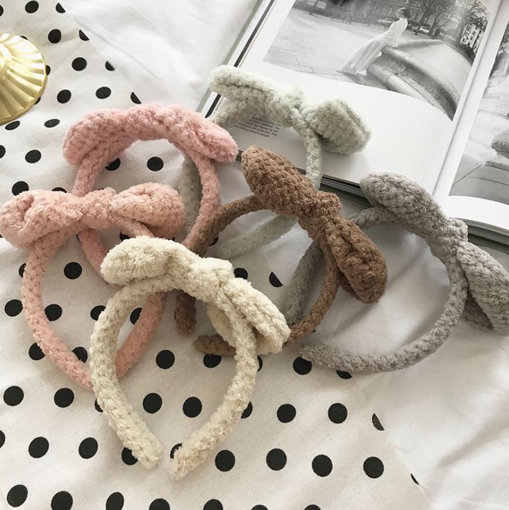 Băng Đô, Bờm Cài Tóc Nơ Xù Siêu Cute