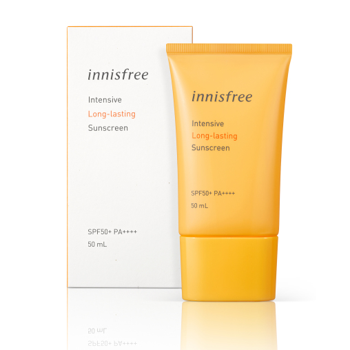 (Hạn 04/2024 xả lỗ)Kem chống nắng kiềm dầu Innisfree Intensive Long-lasting Hàn Quốc 50ml
