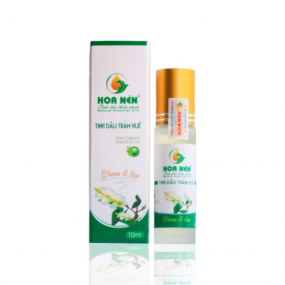 Tinh Dầu Tràm Huế Hoa Nén 10ml dạng bi lăn tiện lợi