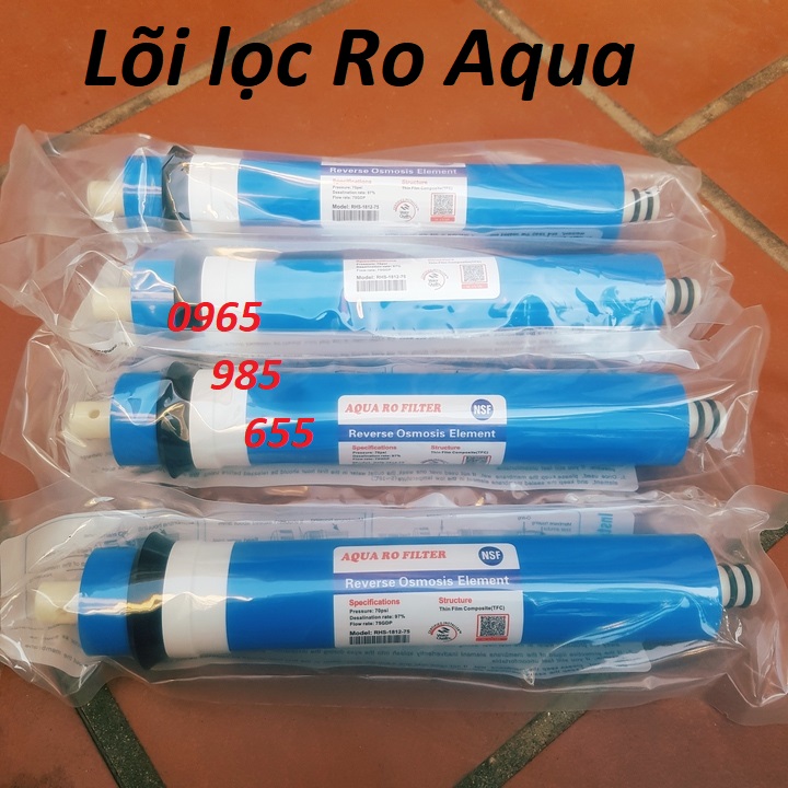 Lõi lọc nước Ro - Lõi lọc ro Aqua -màng lọc nước ro