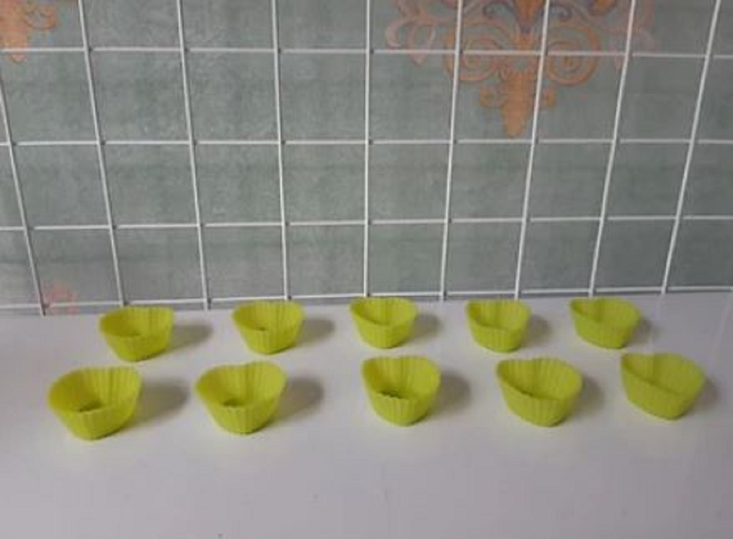 Bộ 10 khuôn silicon 3,5cm hình trái tim