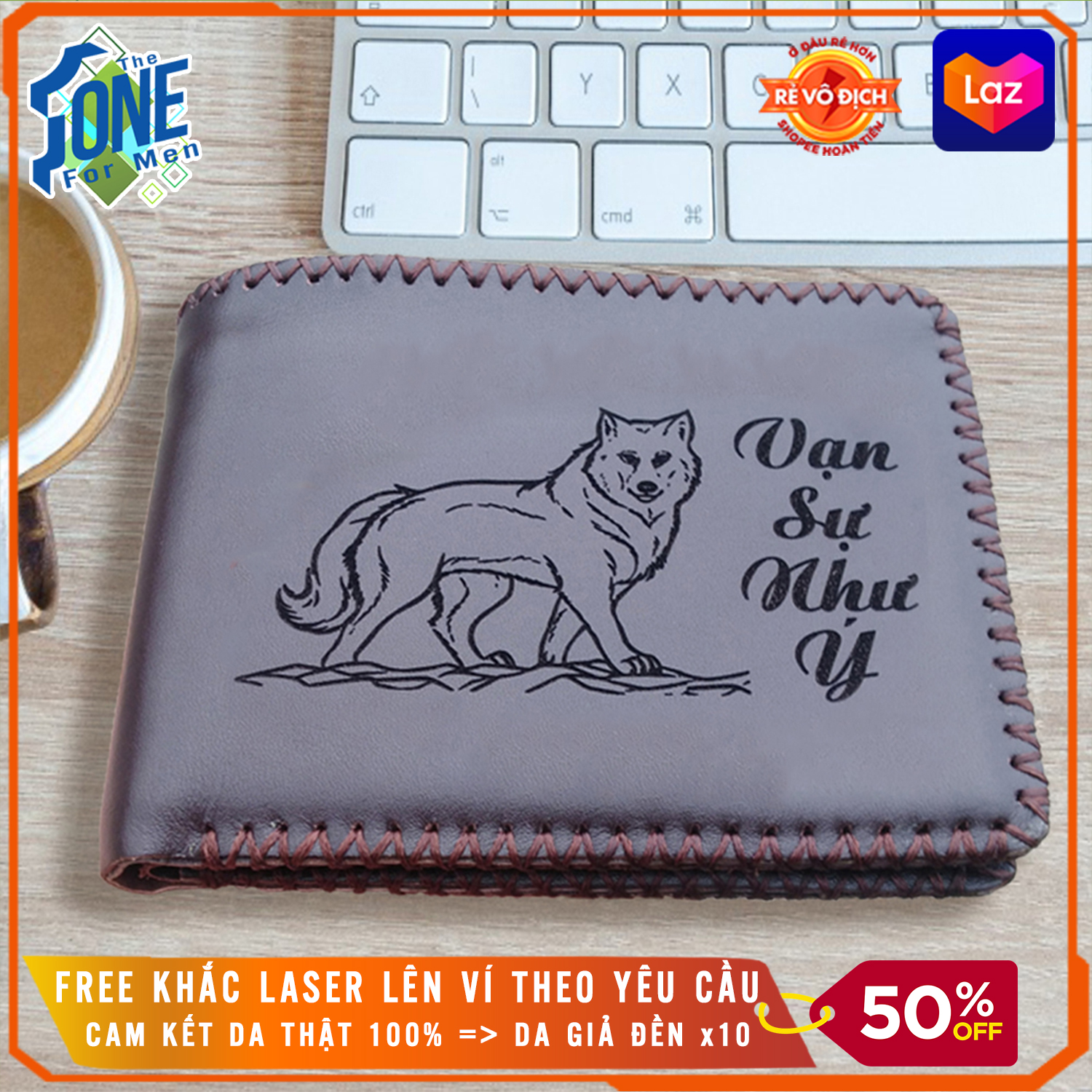 [HCM]Ví Ngang & Đứng Nam Da Bò Handmade Nổi Bật Cao Cấp - Free Khắc Nội Dung Theo Yêu Cầu - Chống Nước Chống Lửa - Hàng Thủ Công Tỉ Mỉ - Bóp Da Bò Nam Thủ Công Cao Cấp Được Bảo Hành Lên Đến 3 Năm - 1 Đổi 1 Trong Vòng 30 Ngày
