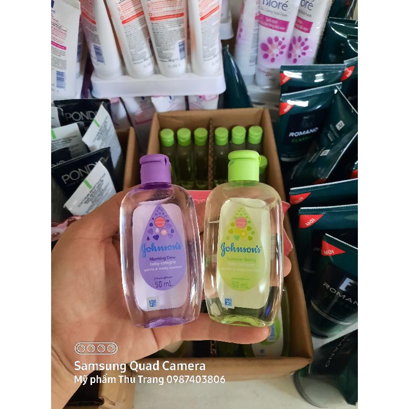 Nước hoa johnsons baby nhỏ
