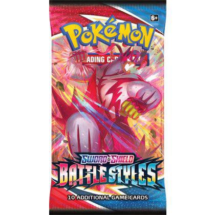 Pack lẻ thẻ bài pokemon tcg sword & shield battle styles chính hãng mới 100%