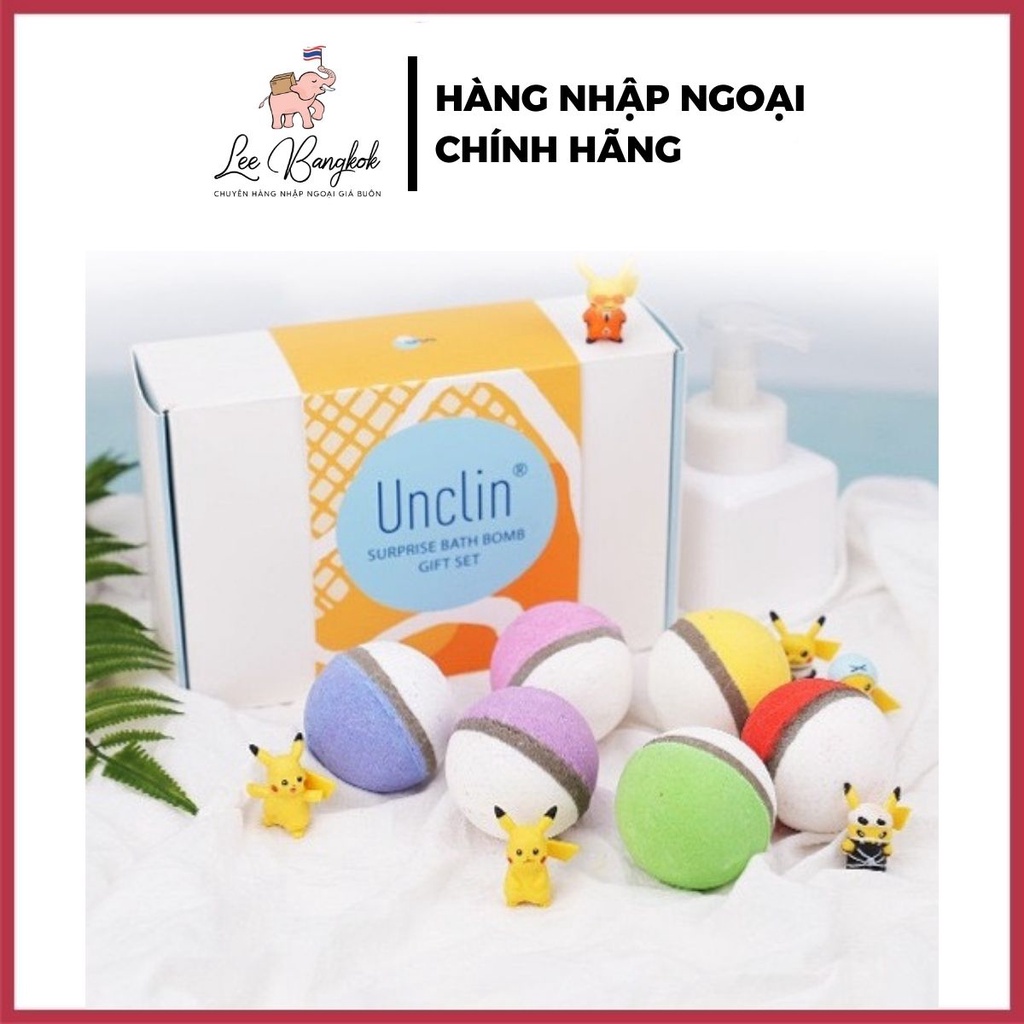 Set 6 Viên Sủi Bồn Tắm Bath Bomb Viên Thả Bồn Tắm Tạo Bọt Pokemon Ngựa Pony Giúp Thư Giãn 102g - 105g