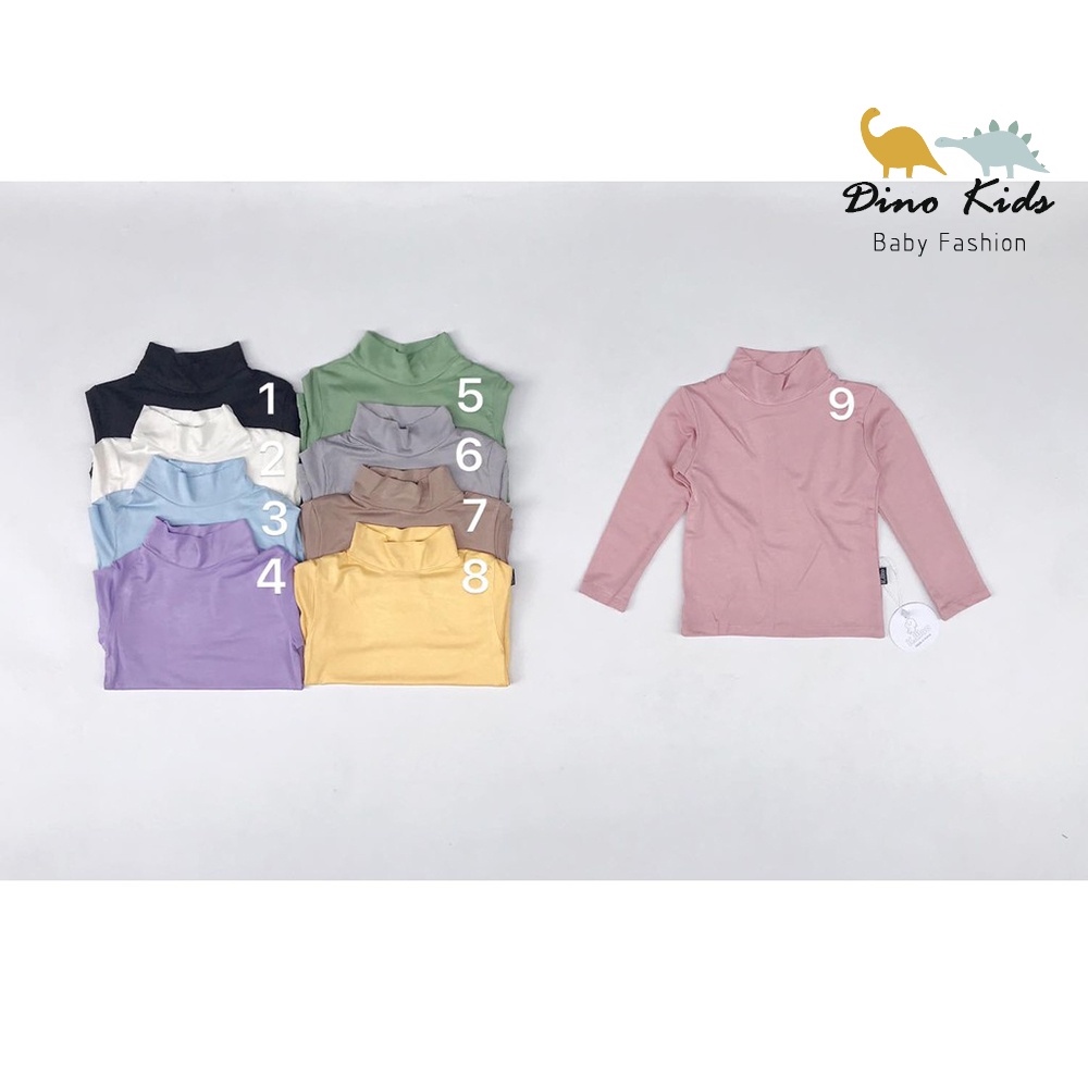 HOT SALE Áo thun giữ nhiệt cổ 3p cho bé