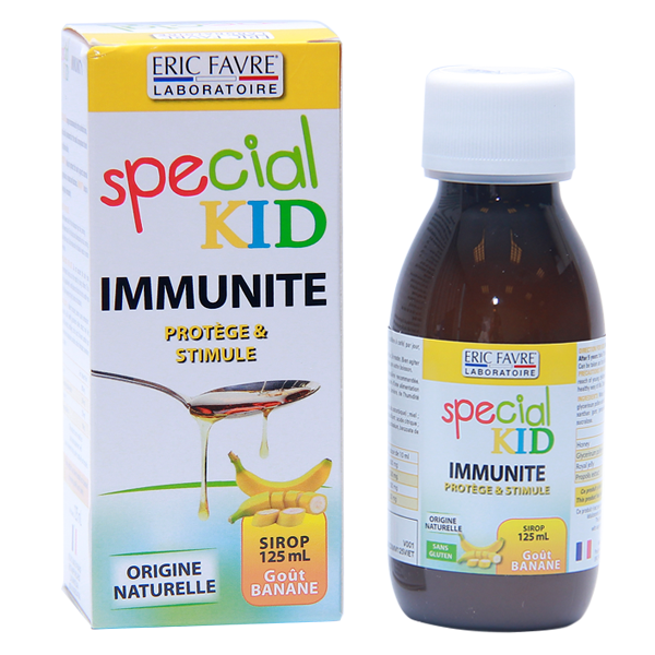 Siro Tăng Cường Miễn Dịch Cho Trẻ Special Kid Immunite Eric Favre 125Ml