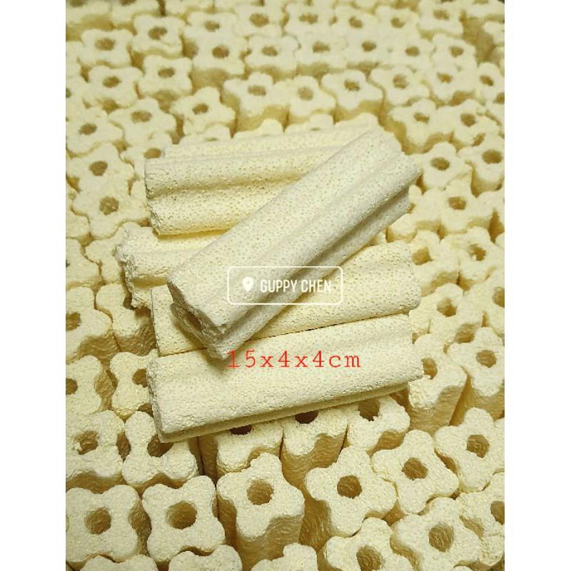 1 Thanh sứ hoa mai lớn 15x4x4cm sứ nặng hơn, chất lượng cao hơn,