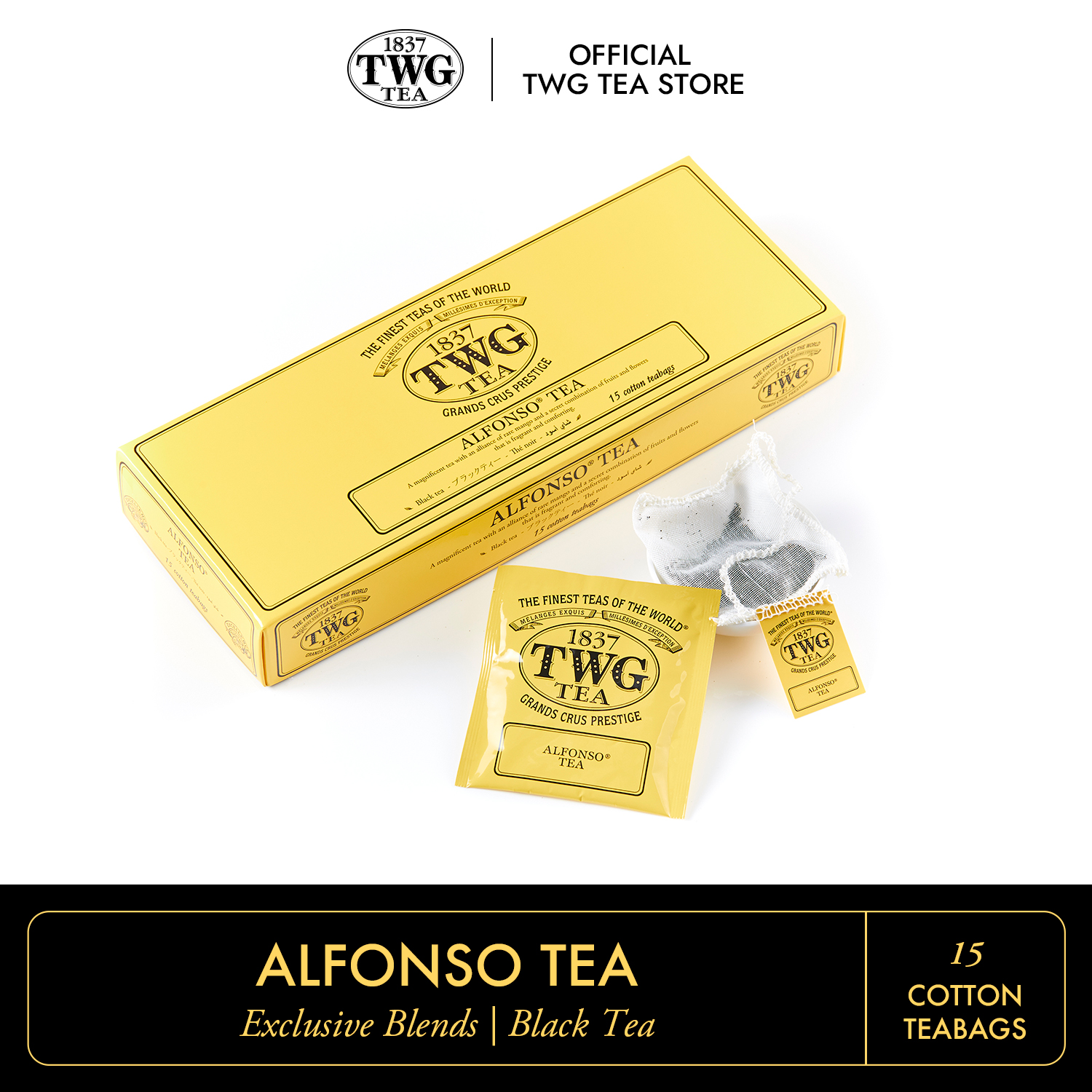 Trà twg tea - alfonso tea | trà đen