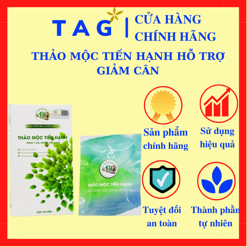 Giảm cân tiên hạnh - thảo mộc tiến hạnh hỗ trợ giảm cân