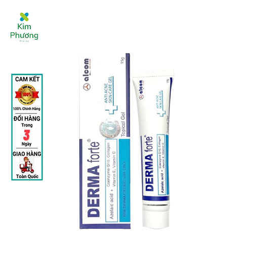 kem Mờ Thâm Mụn Gamma Derma Forte Giảm Sưng Đỏ 15g!!