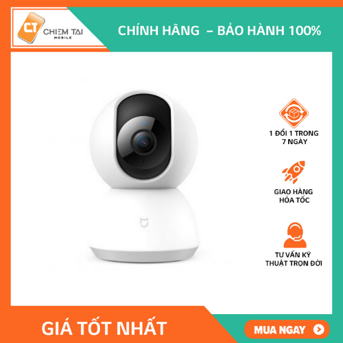 [HCM]Camera IP giám sát Mijia PTZ 360 Plus (1080P) Phiên Bản 2019 nội địa