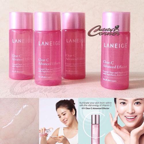 [Mini 15ml] Tinh Chất Dưỡng Cao Cấp Làm Sáng Da, Dưỡng Ẩm Laneige Clear-C Advanced Effector EX date 11/2022