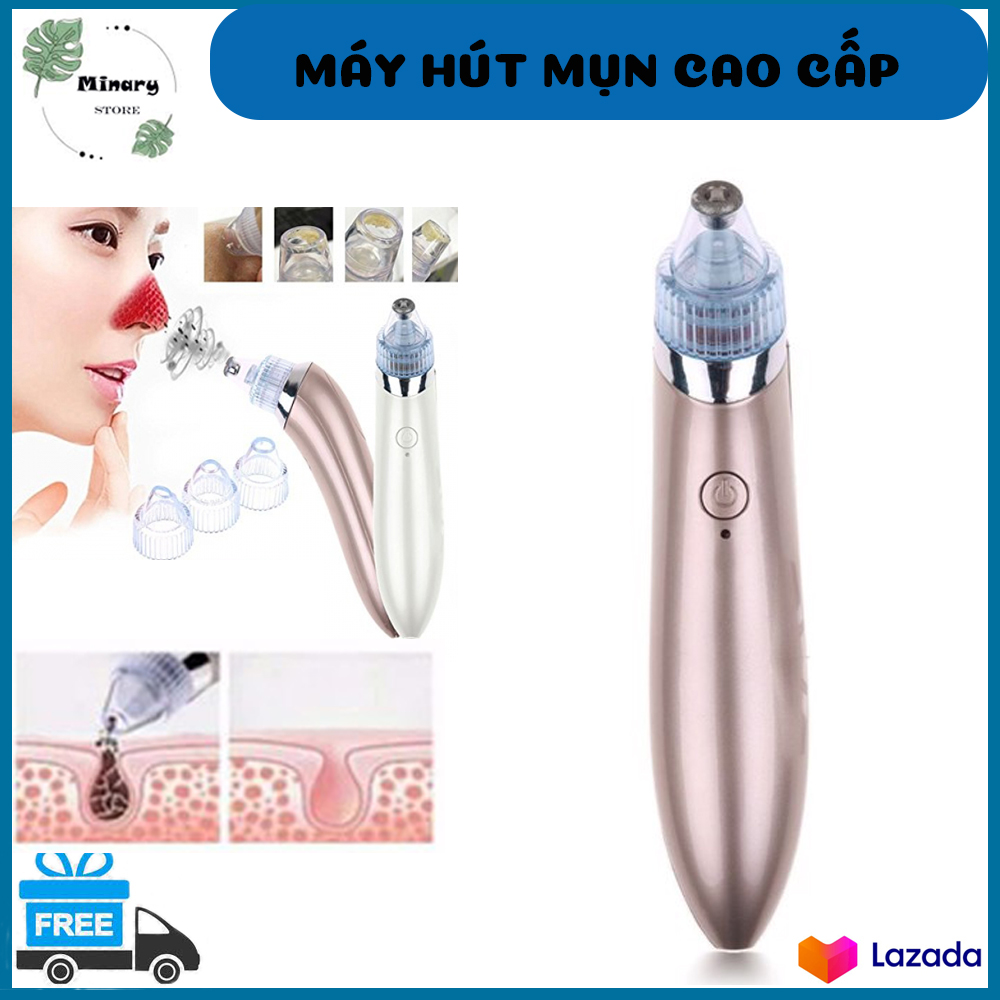 Máy Hút Mụn Cám,Máy Nặn Mụn,Cây Hút Mụn. Nhỏ gọn, tiện lợi, dễ sử dụng. Hút siêu sạch các loại mụn cứng dầu .