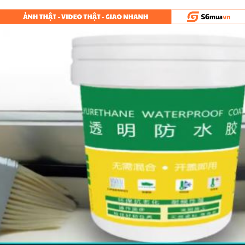 Keo chống thấm đa năng, chống dột mái nhà, bám dính tốt trên mọi bề mặt, sản xuất theo công nghệ Nhật Bản