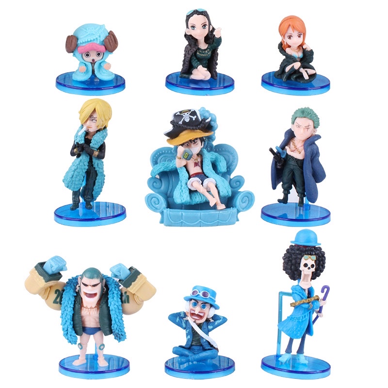 Mô hình Figure set One Piece WCF Bộ 6 Con  Rồng Hồng  Taki Shop