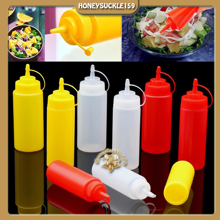 Bình sốt 480ml 720ml/16oz 24oz bình đựng nước sốt siêu tiện dụng