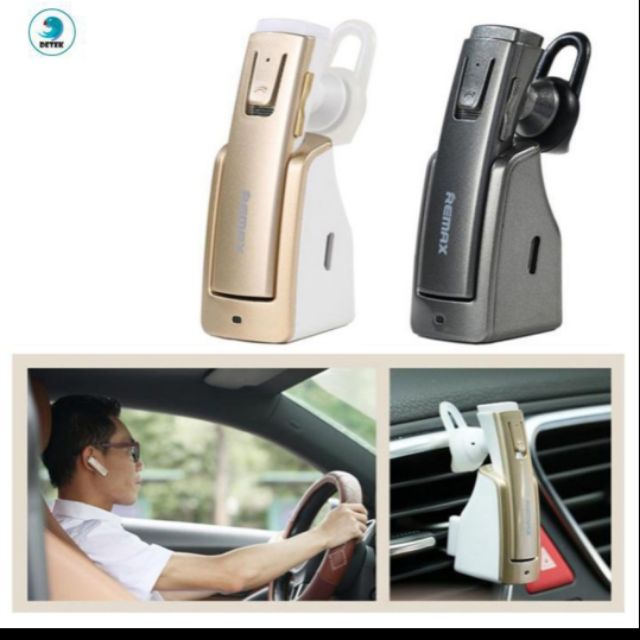 Tai nghe bluetooth chuyên dụng ô tô remax rb-t6c - hàng chính hãng