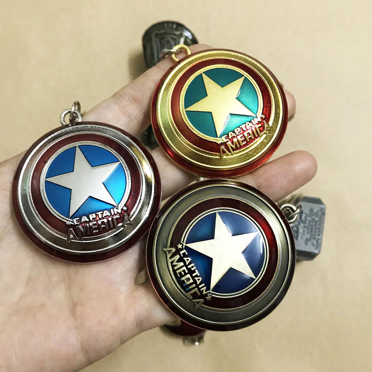 Móc Khóa Captain America - Móc Khóa Avenger Marvel Siêu Anh Hùng