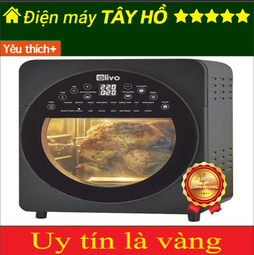 Nồi chiên không dầu olivo af15