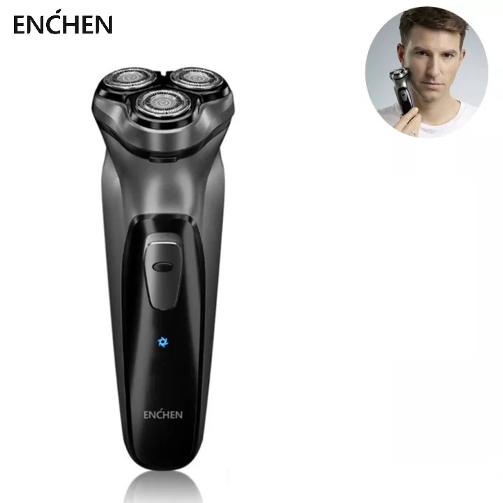 Máy cạo râu Enchen Blackstone chính hãng đầu dao nổi 3D Pin sạc 3 tháng Máy cạo râu nam,Máy cạo râu điện, Dao cạo râu điện, Đầu cạo 3D