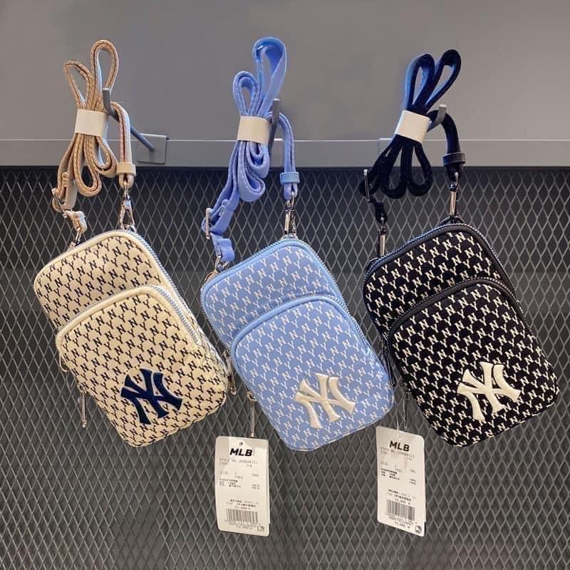 Túi đeo chéo mlbˉ ny monogram mini cross bag b226 full tag code