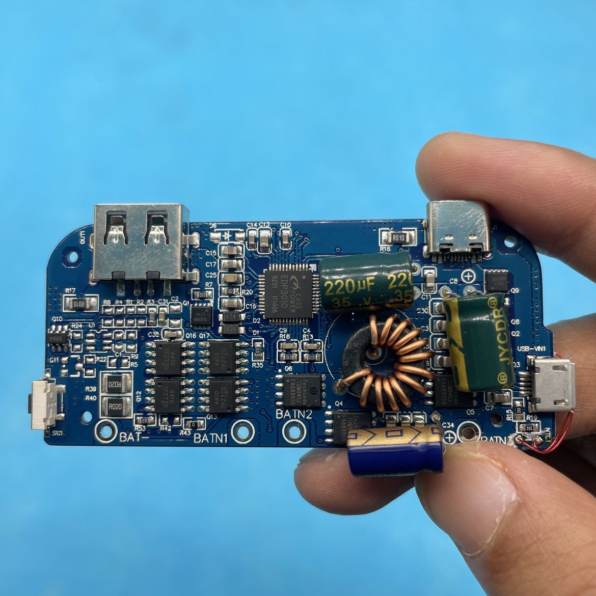 Mạch sạc dự phòng pin 3s hỗ trợ sạc nhanh qc 3.0, pd 45w – mạch sạc nhanh