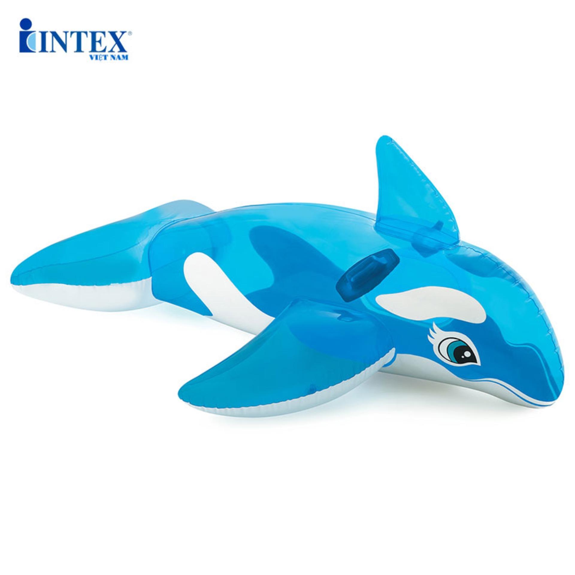 Phao bơi cá voi intex 58523 - phao bơi cho bé, phao bơi trẻ em