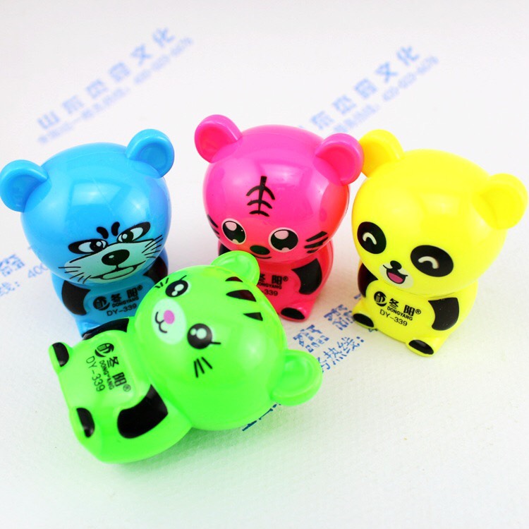 Gọt bút chì hình hổ , mèo , gấu