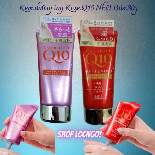 Kem dưỡng tay Kose Q10 Nhật Bản 80g by Shop LocNgo