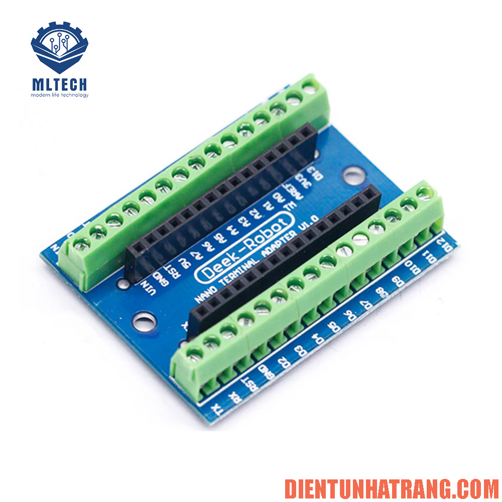 Đế ra chân Arduino Nano IO Shield V1.0