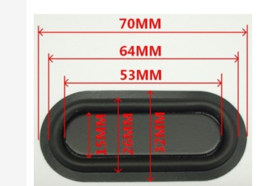 Màng rung loa cộng hưởng, màng rung loa, màng cộng hưởng, màng rung loa 50mm