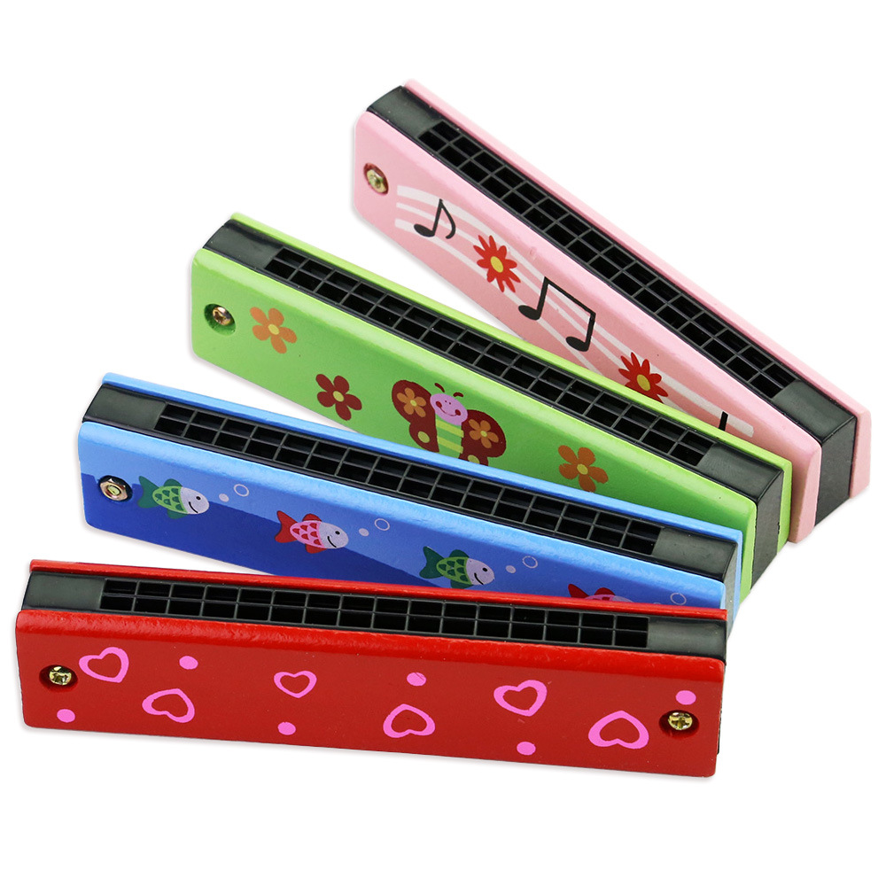 Kèn Harmonica, kèn ắc mô ni ca , hàng xịn, giúp trẻ học nhạc và cảm thụ âm thanh tốt, đồ đẹp độc lạ, KH01, 123 Happy