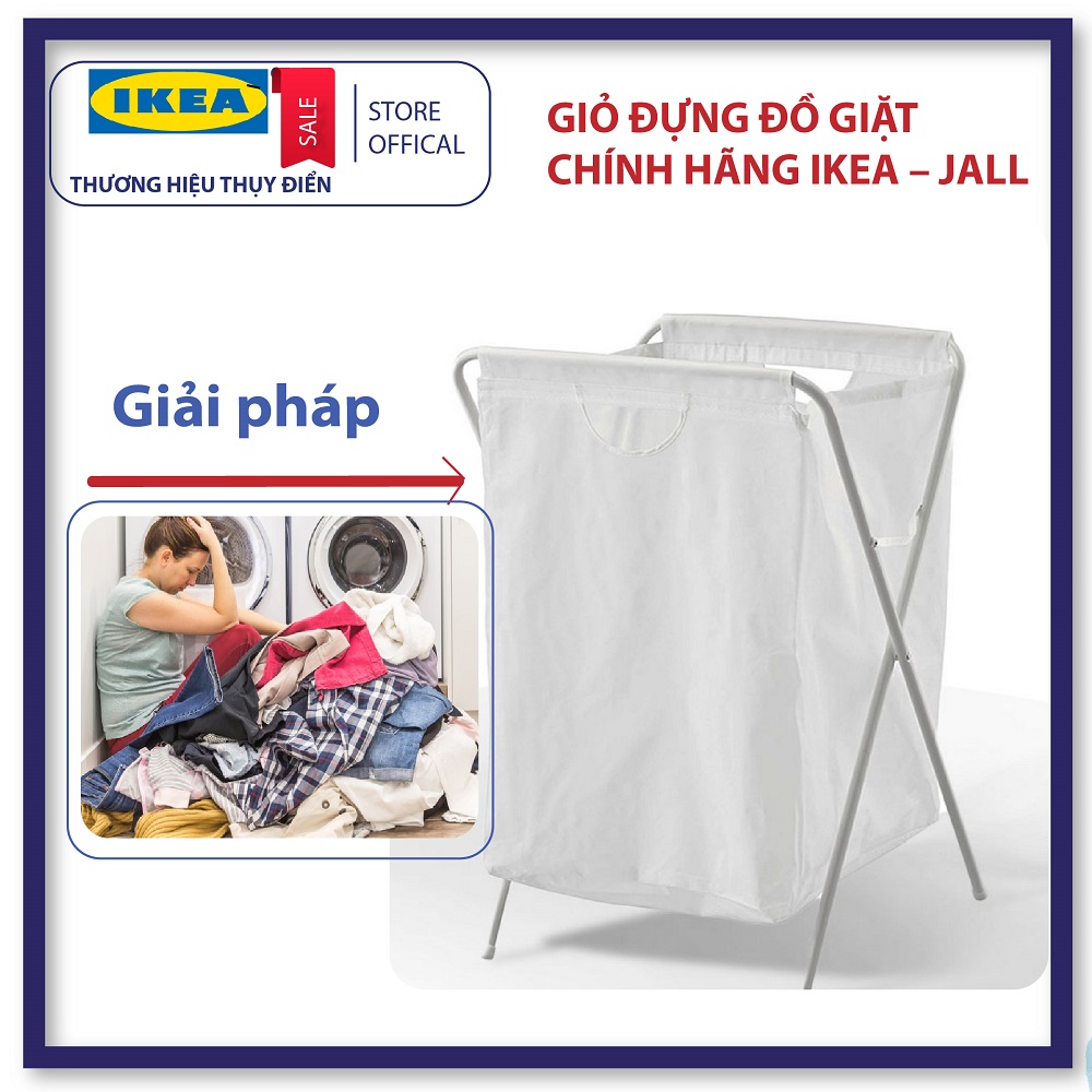 Giỏ đựng đồ giặt ikea 70lit chứa tối đa 8kgs quần áo