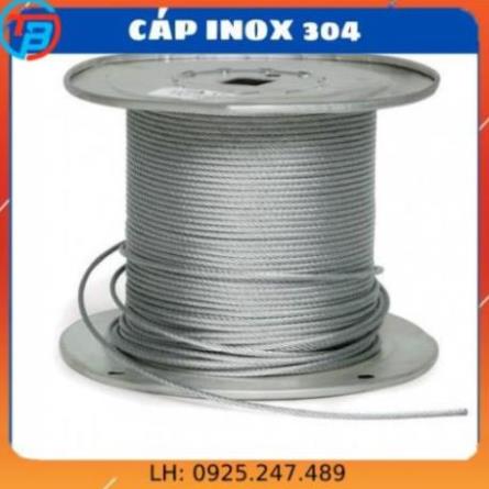 10 mét cáp inox 304 cáp thép thái bình vina