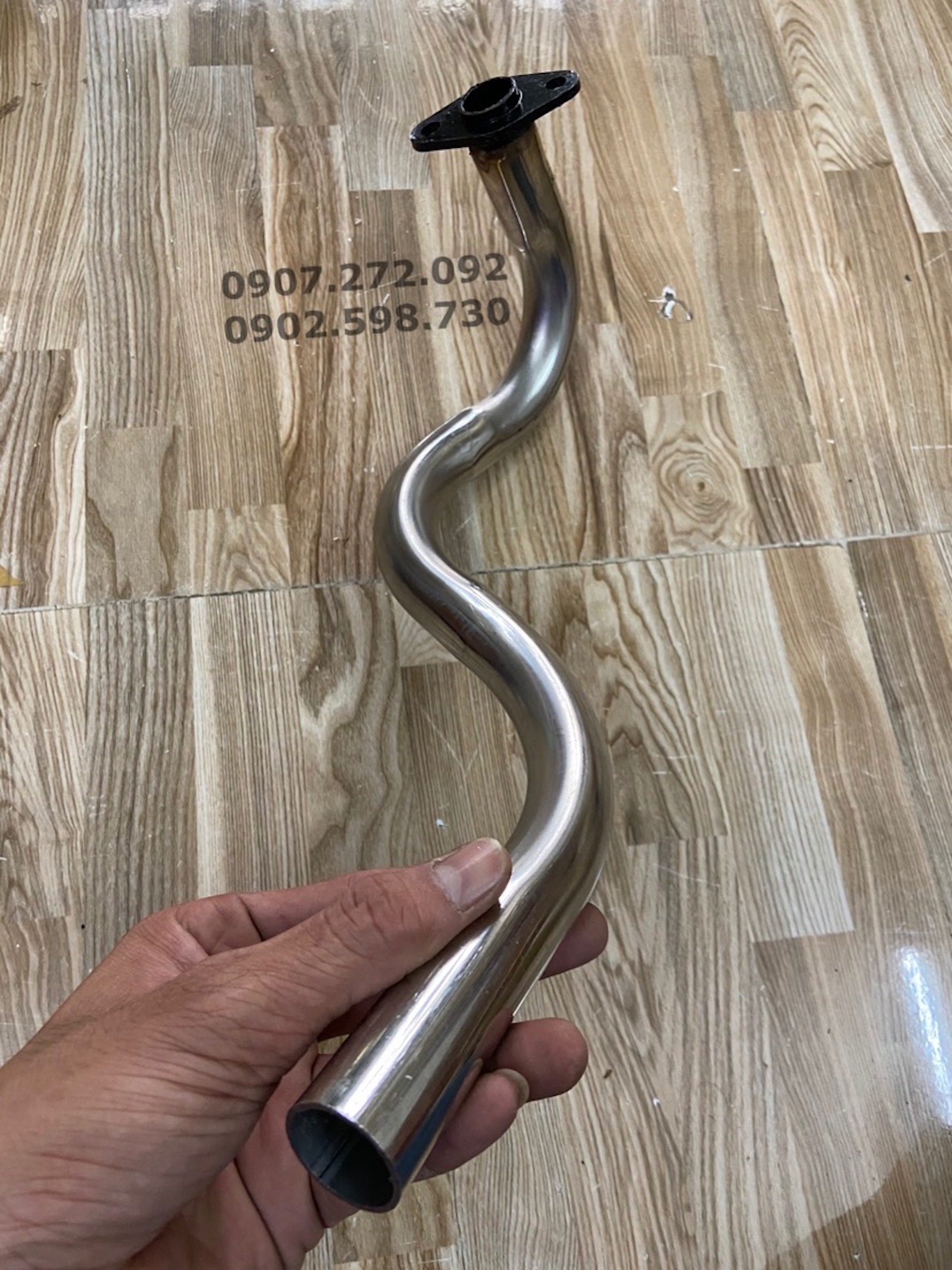 [HCM]Cổ pô inox 304 gắn pô zin cho Airblade 110 / Click 110