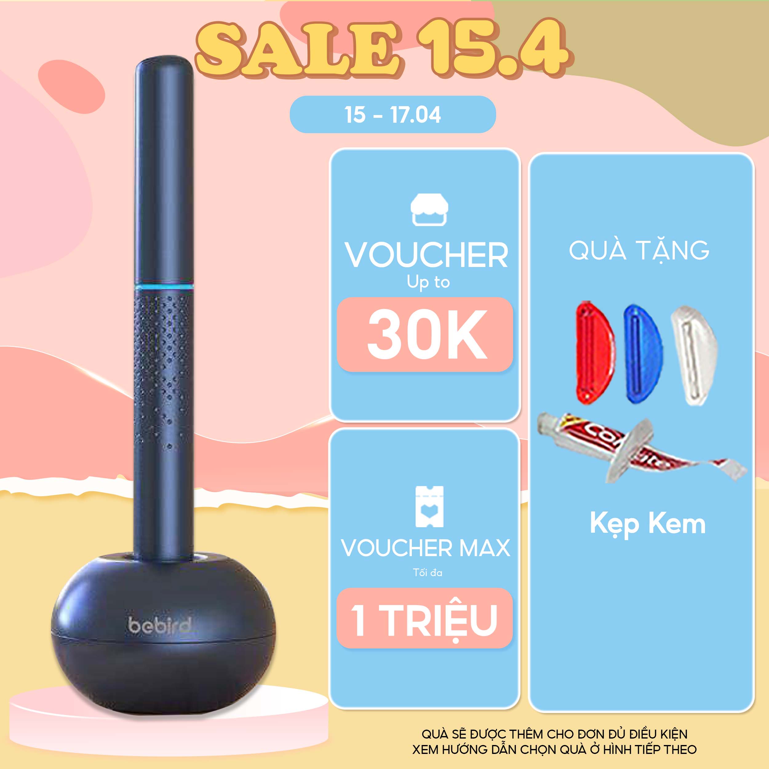 Dụng cụ lấy ráy tai thông minh Xiaomi Bebird M9 S, phiên bản cải tiến 2025 với sạc USB Type C tiện lợi