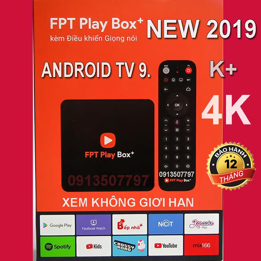 FPT Play Box  2021  FPT S500  tặng gói truyền hình 12 tháng có CH play và điều khiển giọng nói